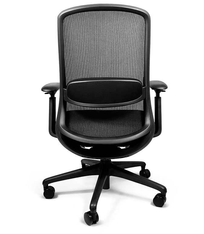 Silla Londres Eco Gris Ejecutiva